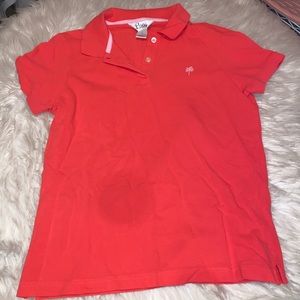 VINTAGE WHITE TAG LILLY PULITZER POLO